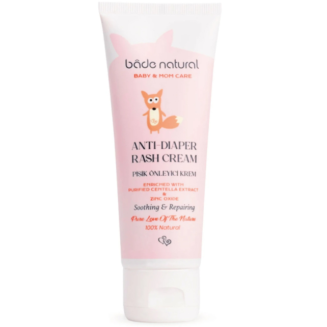 Bade Natural Baby Mom Care Anti Diaper Rash Cream - Pişik Önleyici Krem 75ml - 1