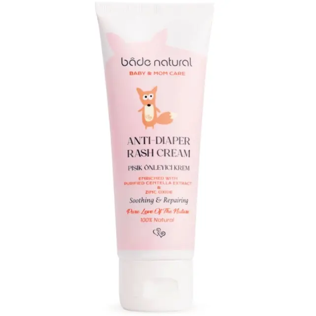 Bade Natural Baby Mom Care Anti Diaper Rash Cream - Pişik Önleyici Krem 75ml - 1