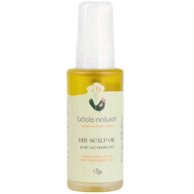 Bade Natural Baby & Mom Care Dry Scalp Oil - Kuru Saç Derisi Bakım Yağı 50ml - 1