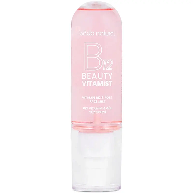 Bade Natural Beauty Vitamist B12 Vitamini & Gül Yüz Spreyi 100ml - 1