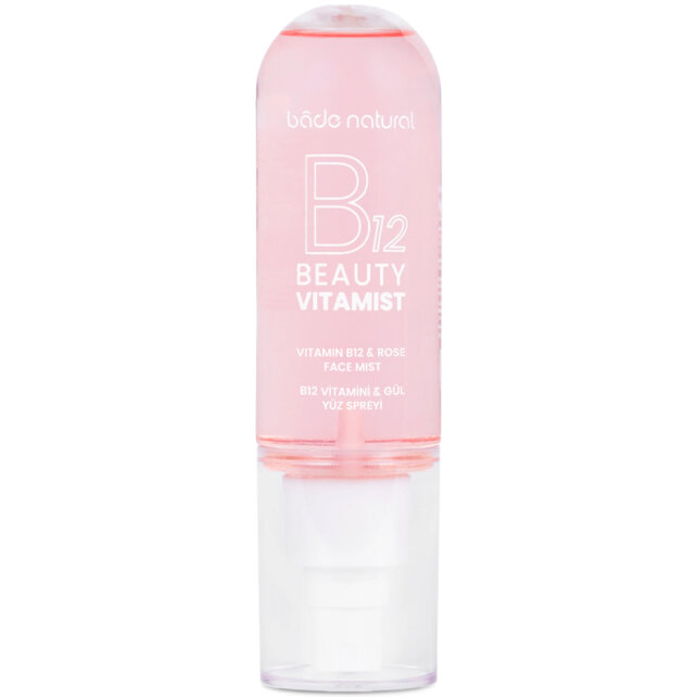 Bade Natural Beauty Vitamist B12 Vitamini & Gül Yüz Spreyi 100ml - 1