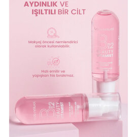 Bade Natural Beauty Vitamist B12 Vitamini & Gül Yüz Spreyi 100ml - 5