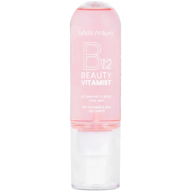 Bade Natural Beauty Vitamist B12 Vitamini & Gül Yüz Spreyi 100ml - 1