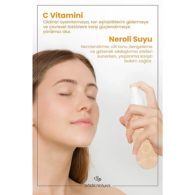 Bade Natural Beauty Vitamist C Vitamini & Neroli Yüz Spreyi 100ml - 3