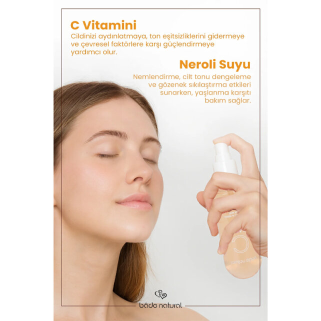 Bade Natural Beauty Vitamist C Vitamini & Neroli Yüz Spreyi 100ml - 3