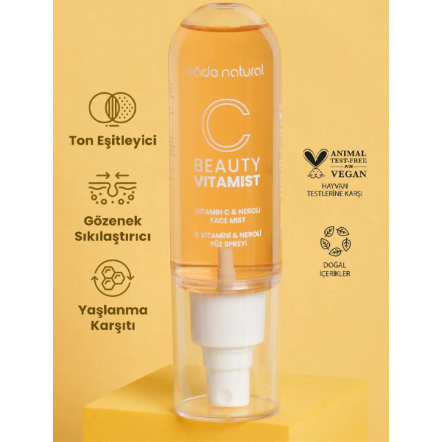 Bade Natural Beauty Vitamist C Vitamini & Neroli Yüz Spreyi 100ml - 5