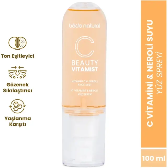 Bade Natural Beauty Vitamist C Vitamini & Neroli Yüz Spreyi 100ml - 2
