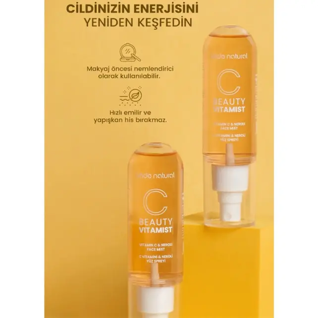 Bade Natural Beauty Vitamist C Vitamini & Neroli Yüz Spreyi 100ml - 4