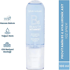 Bade Natural Beauty Vitamist Provitamin B5 & Hyaluronik Asit Yüz Spreyi 100ml - 2
