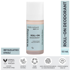 Bade Natural Beyazlatıcı Etkili Roll On Deodorant 50ml - 2