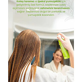 Bade Natural Biberiye Kolay Tarama Saç Bakım Sütü 100ml - 3