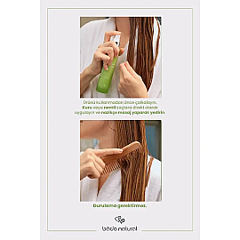 Bade Natural Biberiye Kolay Tarama Saç Bakım Sütü 100ml - 4