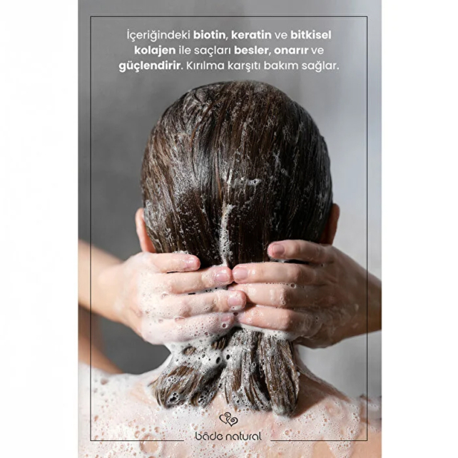 Bade Natural Biberiye Saç Bakım Şampuanı 250ml - 6