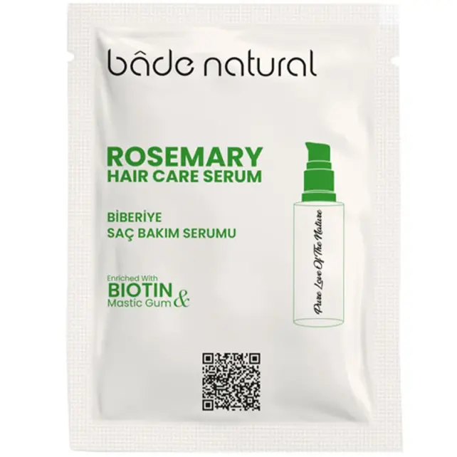 Bade Natural Biberiye Saç Bakım Serumu 2ml - 1