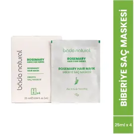 Bade Natural Biberiye Saç Maskesi 4x25ml - 2