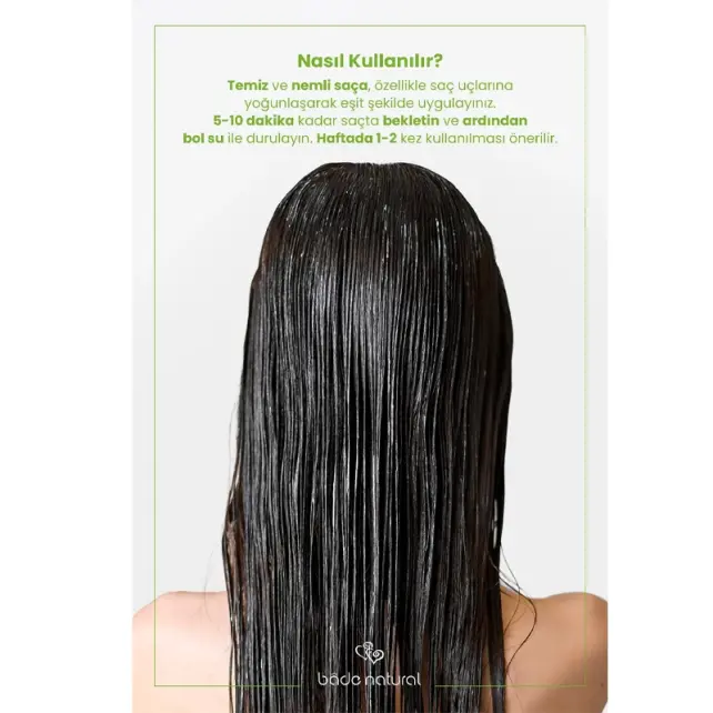 Bade Natural Biberiye Saç Maskesi 4x25ml - 6