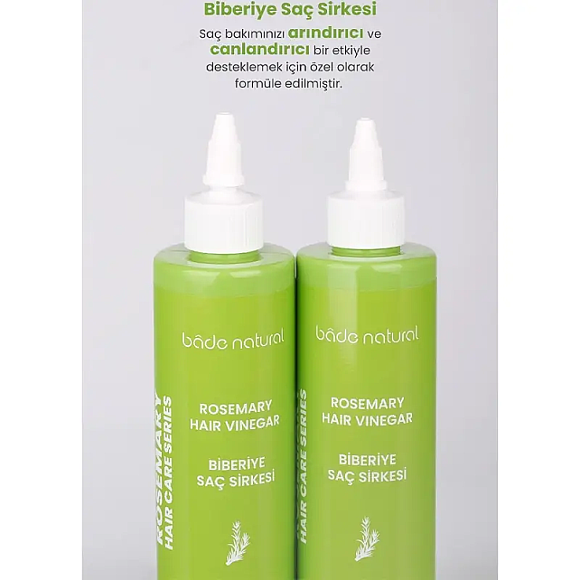 Bade Natural Biberiye Saç Sirkesi 250ml - 6