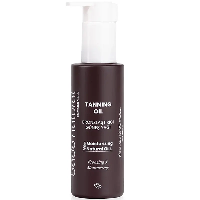 Bade Natural Bronzlaştırıcı Güneş Yağı 100ml - 1
