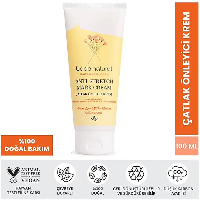 Bade Natural Çatlak Önleyici Krem 100ml - 2