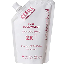 Bade Natural Doğal Gül Suyu - Refill 200ml - Bade Natural