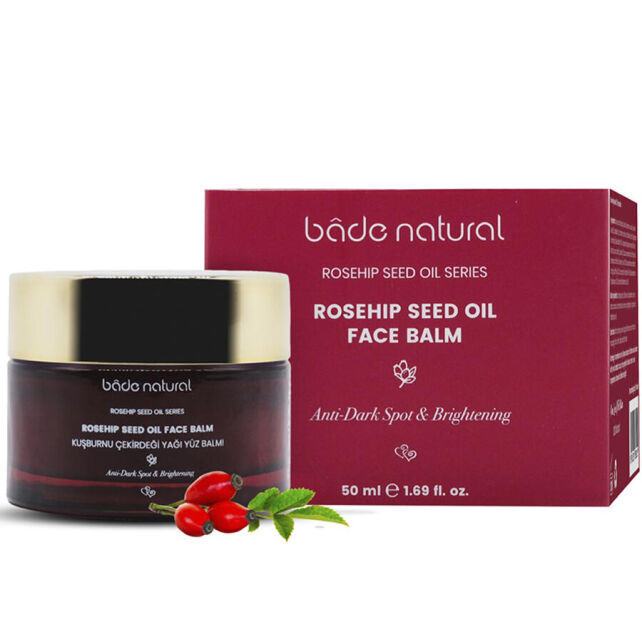 Bade Natural Doğal Kuşburnu Özlü Leke Karşıtı Günlük Nemlendirici Balm 50ml - 1
