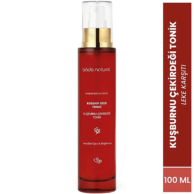 Bade Natural Doğal Kuşburnu Özlü Leke Karşıtı Sprey Tonik 100ml - 2