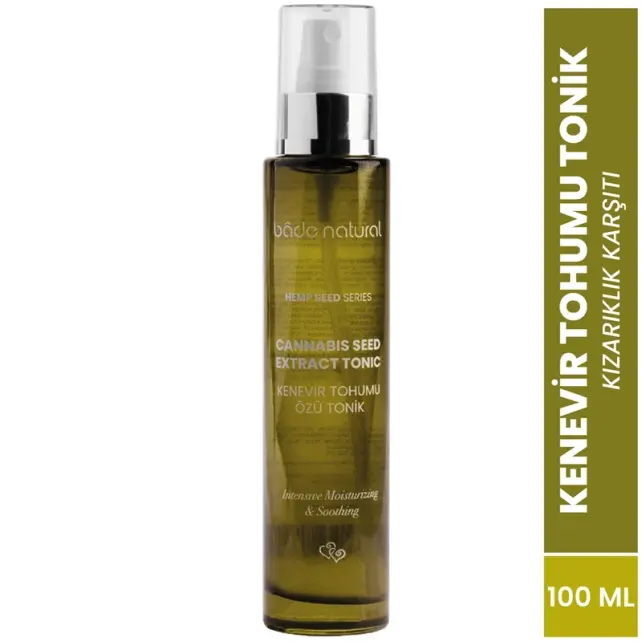 Bade Natural Kenevir Tohumu Özü Kızarıklık Karşıtı Aktif Yüz Spreyi 100ml - 2