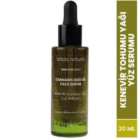 Bade Natural Kenevir Tohumu Yağı Yüz Serumu 30ml - 2