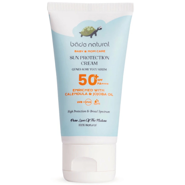 Bade Natural Kids Sun SPF 50+ Bebek ve Çocuk Güneş Kremi 50ml - 1