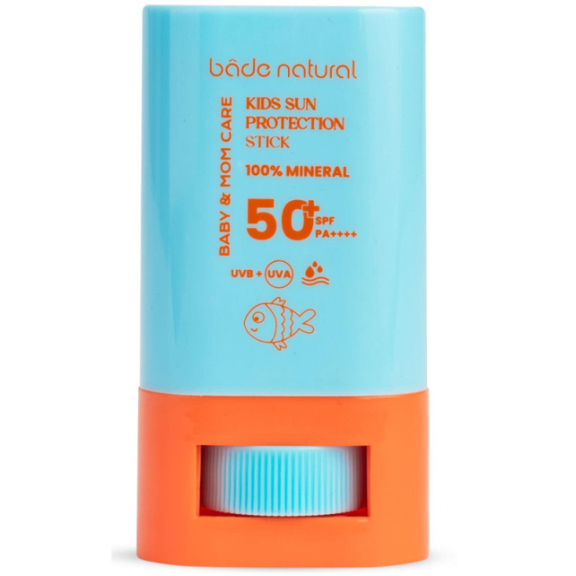 Bade Natural Kids Sun SPF50+ Çocuk Güneş Koruyucu Stick 16g - 1