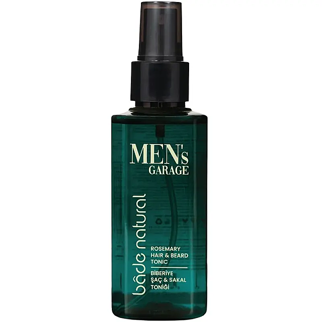 Bade Natural Men's Garage - Biberiye Saç & Sakal Toniği 150ml - 1