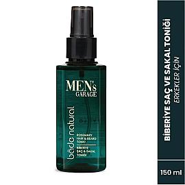 Bade Natural Men's Garage - Biberiye Saç & Sakal Toniği 150ml - 2