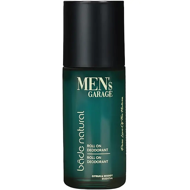 Bade Natural Men's Garage - Erkek Roll-On Deodorant 50ml - 1