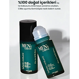 Bade Natural Men's Garage - Erkek Roll-On Deodorant 50ml - 3