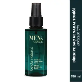 Bade Natural Men's Garage - Biberiye Saç & Sakal Toniği 150ml - 2