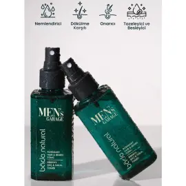 Bade Natural Men's Garage - Biberiye Saç & Sakal Toniği 150ml - 4