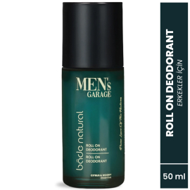 Bade Natural Men's Garage - Erkek Roll On Deodorant 50ml - 2