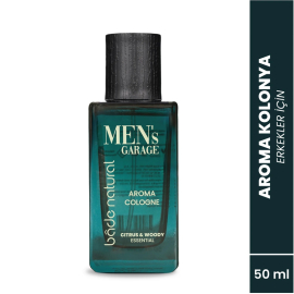 Bade Natural Men's Garage - Erkekler İçin Aroma Kolonya 50ml - 2