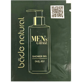 Bade Natural Men's Garage Shower Gel - Erkekler İçin Duş Jeli 5ml - Tester