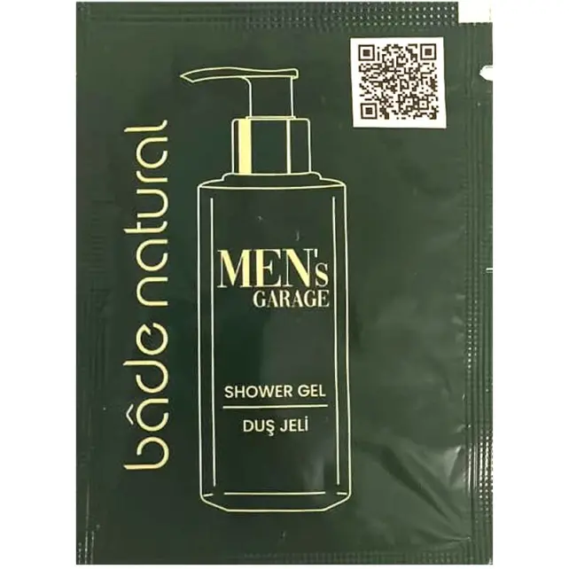 Bade Natural Men's Garage Shower Gel - Erkekler İçin Duş Jeli 5ml - 1