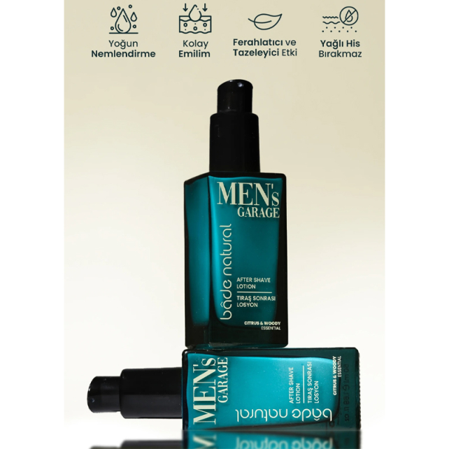 Bade Natural Men's Garage - Tıraş Sonrası Losyon 50ml - 3