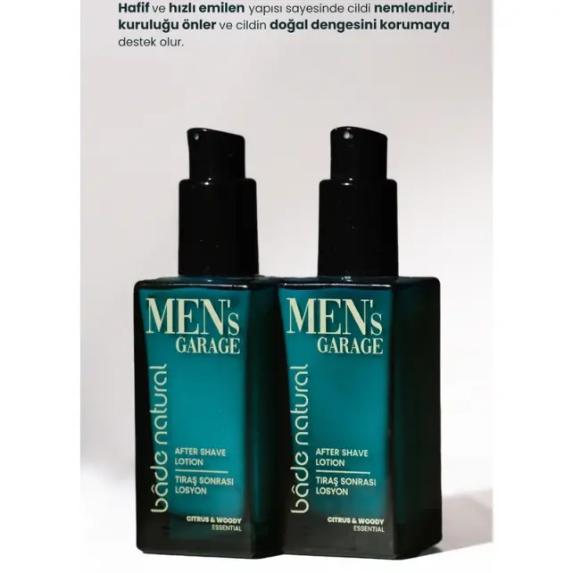 Bade Natural Men's Garage - Tıraş Sonrası Losyon 50ml - 4