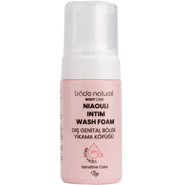 Bade Natural Niaouli Intim Wash Foam - Dış Genital Bölge Yıkama Köpüğü 100ml - 1