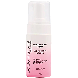 Bade Natural Rose Water Face Cleansing Foam - Yüz Temizleme Köpüğü 100ml - Bade Natural