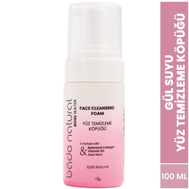 Bade Natural Rose Water Face Cleansing Foam - Yüz Temizleme Köpüğü 100ml - 2
