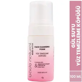 Bade Natural Rose Water Face Cleansing Foam - Yüz Temizleme Köpüğü 100ml - 2