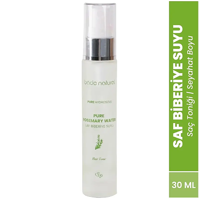 Bade Natural Saf Biberiye Suyu - Cilt ve Saç Toniği 30ml - 2