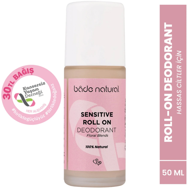Bade Natural Sensitive Roll On Deodorant 50ml - 2