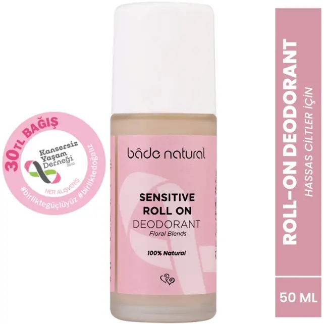 Bade Natural Sensitive Roll On Deodorant 50ml - 2