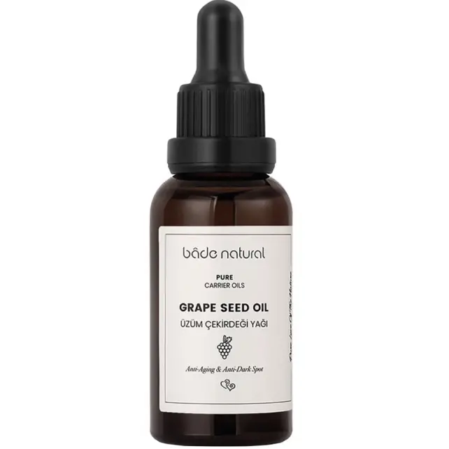 Bade Natural Soğuk Sıkım Üzüm Çekirdeği Yağı 30ml - 1